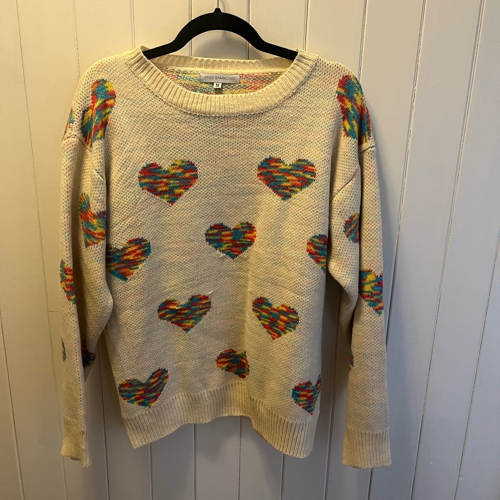 Medium Heart Sweater